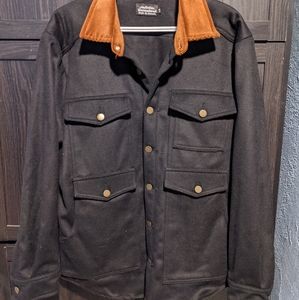 Muttonhead jacket with corduroy collar